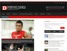 Tablet Screenshot of deportivocuenca.blogspot.com