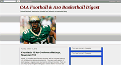 Desktop Screenshot of caa-atlantic10.blogspot.com