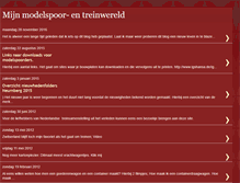 Tablet Screenshot of mijnmodelspoor-entreinwereld.blogspot.com