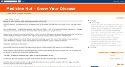 Desktop Screenshot of medicinehut.blogspot.com