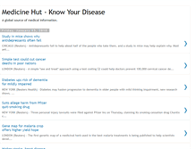 Tablet Screenshot of medicinehut.blogspot.com