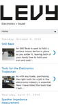 Mobile Screenshot of levysounddesign.blogspot.com