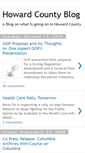 Mobile Screenshot of howardcountyblog.blogspot.com