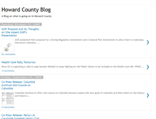 Tablet Screenshot of howardcountyblog.blogspot.com