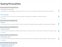 Tablet Screenshot of dualingpersonalities.blogspot.com