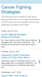 Mobile Screenshot of cancer-fighting-strategies.blogspot.com