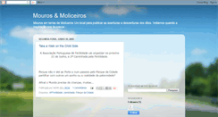 Desktop Screenshot of mouros-e-moliceiros.blogspot.com