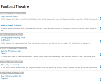 Tablet Screenshot of footballtheatre.blogspot.com