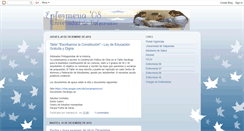 Desktop Screenshot of enfermeriauv2008.blogspot.com