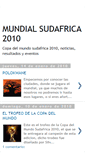 Mobile Screenshot of copadelmundosudafrica-2010.blogspot.com