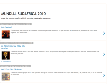 Tablet Screenshot of copadelmundosudafrica-2010.blogspot.com