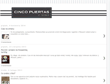 Tablet Screenshot of cincopuertas-kasia.blogspot.com