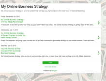 Tablet Screenshot of my-online-business-strategy.blogspot.com