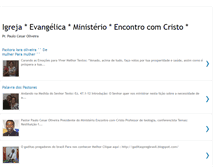 Tablet Screenshot of encontro-cristo.blogspot.com