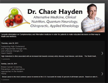 Tablet Screenshot of drchasehayden.blogspot.com