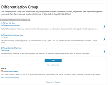 Tablet Screenshot of differentiationgroup.blogspot.com