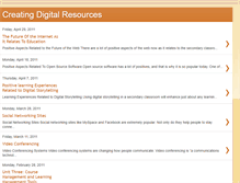 Tablet Screenshot of creatingdigitalresources.blogspot.com