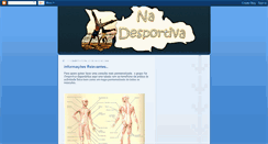 Desktop Screenshot of na-desportiva.blogspot.com