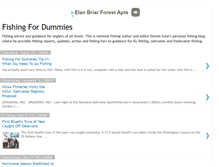 Tablet Screenshot of fishingfordummies.blogspot.com