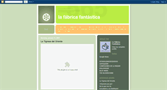 Desktop Screenshot of lafabricafantastica.blogspot.com