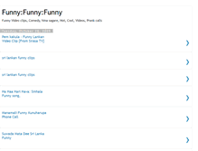 Tablet Screenshot of funnylankacomedy.blogspot.com