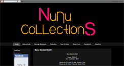 Desktop Screenshot of nunucollections.blogspot.com