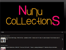 Tablet Screenshot of nunucollections.blogspot.com