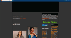 Desktop Screenshot of glamorousactress.blogspot.com