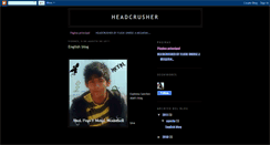 Desktop Screenshot of headcrusherbyfly.blogspot.com