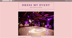 Desktop Screenshot of dressmyevent.blogspot.com