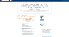 Desktop Screenshot of ghanapolicetruthfactsevidences.blogspot.com