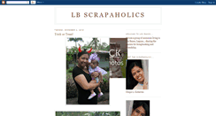 Desktop Screenshot of lbscrapaholics.blogspot.com