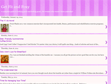 Tablet Screenshot of getfitandfoxy.blogspot.com