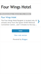 Mobile Screenshot of hotel-fourwings.blogspot.com