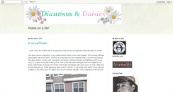 Desktop Screenshot of diamondsdaisies.blogspot.com