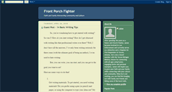 Desktop Screenshot of frontporchfighter.blogspot.com