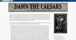 Desktop Screenshot of damnthecaesars.blogspot.com