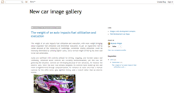 Desktop Screenshot of new-car-image-gallery.blogspot.com