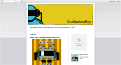 Desktop Screenshot of drumachineboy.blogspot.com