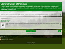 Tablet Screenshot of oldstmarysclonmelunion.blogspot.com