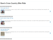 Tablet Screenshot of davescrosscountrybikeride.blogspot.com