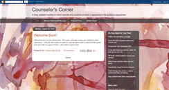 Desktop Screenshot of counselorjohnsonscorner.blogspot.com