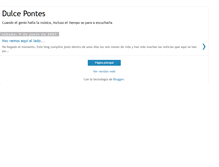 Tablet Screenshot of dulcepontes.blogspot.com