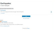 Tablet Screenshot of earthquakes10.blogspot.com