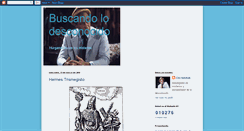 Desktop Screenshot of buscandoloparanormal.blogspot.com