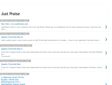 Tablet Screenshot of justpraise.blogspot.com