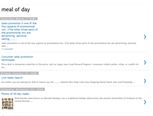 Tablet Screenshot of mealoftoday.blogspot.com