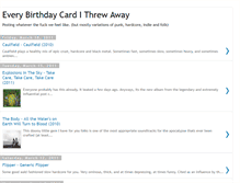 Tablet Screenshot of everybirthdaycardithrewaway.blogspot.com