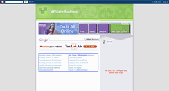 Desktop Screenshot of myaffiliate-business.blogspot.com