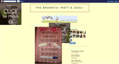 Desktop Screenshot of mattandjessicabrown.blogspot.com